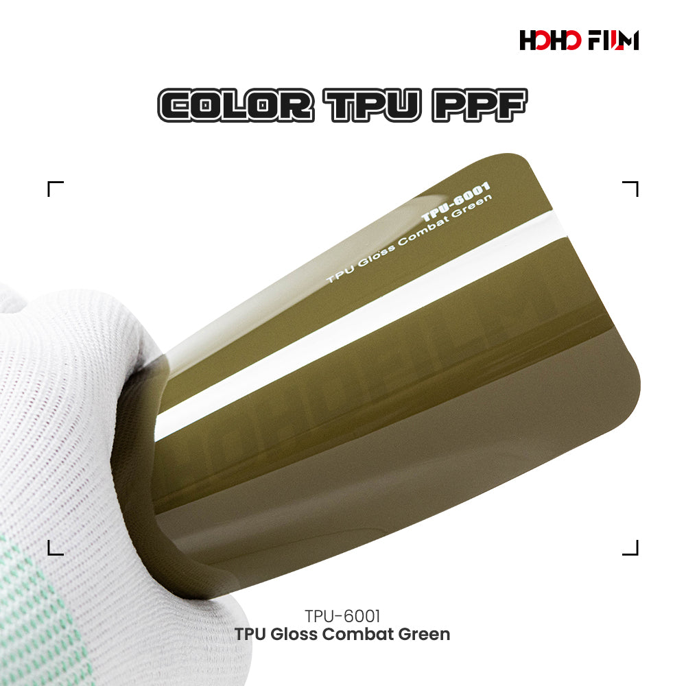 Gloss Combat Green TPU PPF