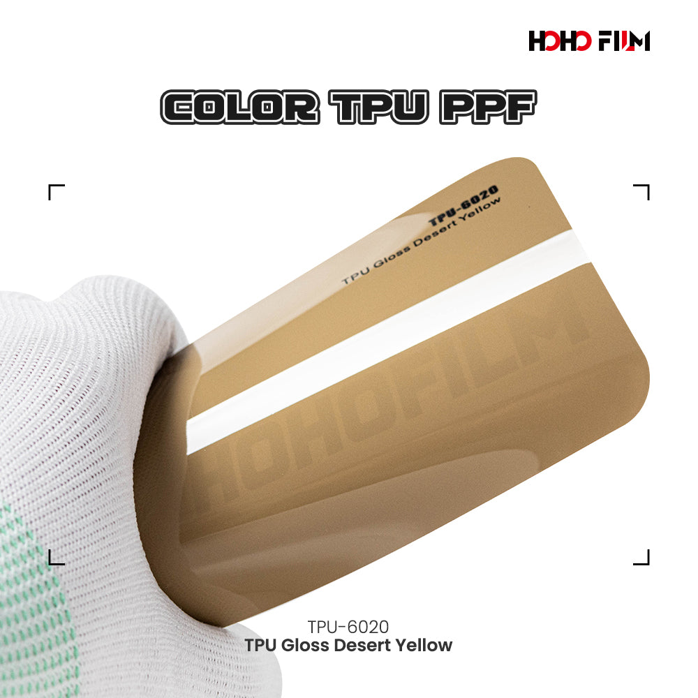 Gloss Desert Yellow TPU PPF